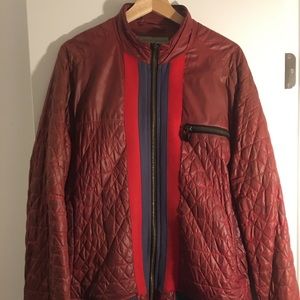 PUMA MEN Red Rudolf Dassler Schuhfabrik Jacket Size XL